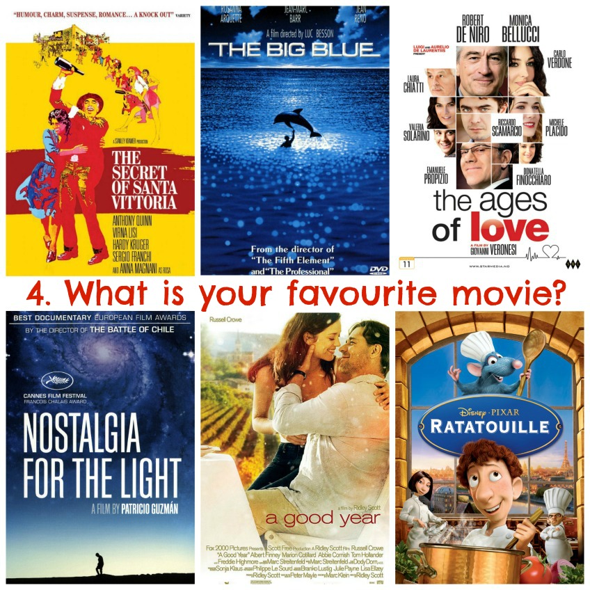 What is your favourite movie?