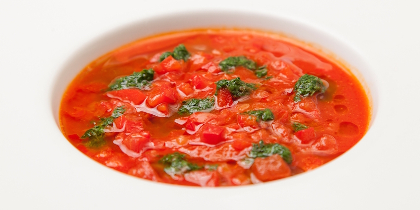 Bowl of tomato soup