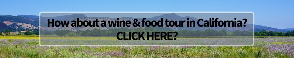 California wine and food tours, Winerist
