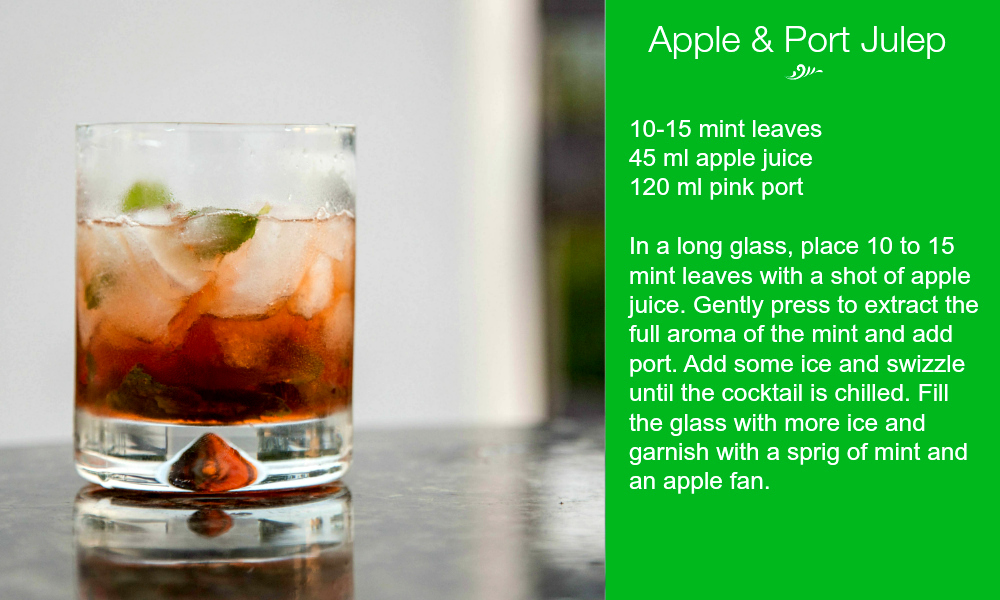 Apple & Port Julep