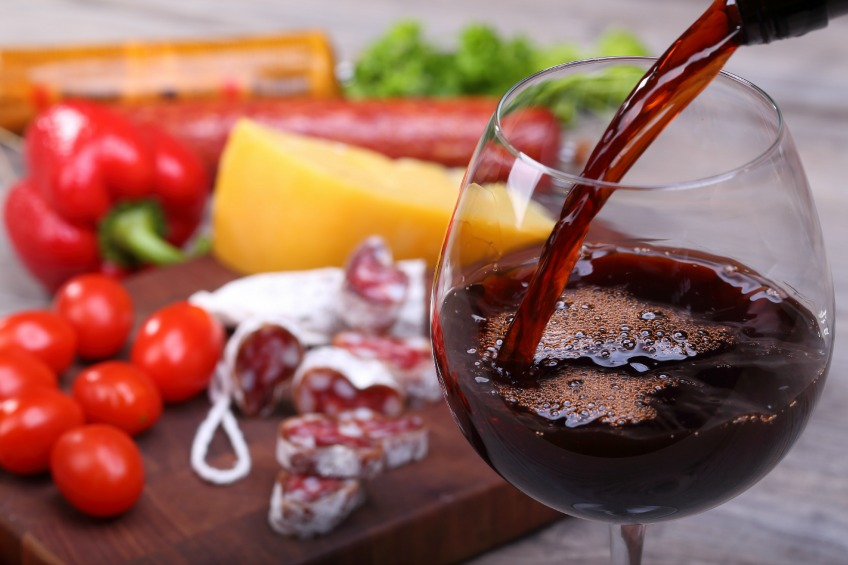 Wine and food pairing - how to taste wine
