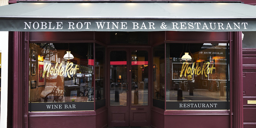 Noble Rot shop front