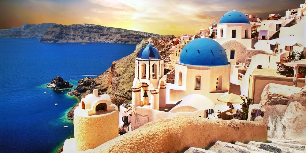 Santorini, Are These the Sexiest Valentine’s Day Travel Destinations in the World, Winerist
