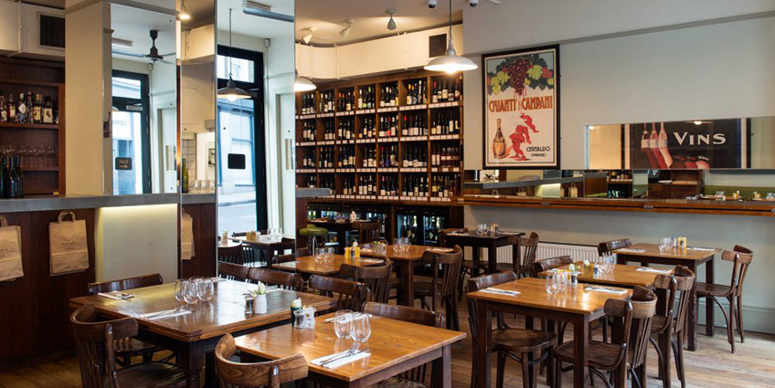 Vinoteca Farringdon interior