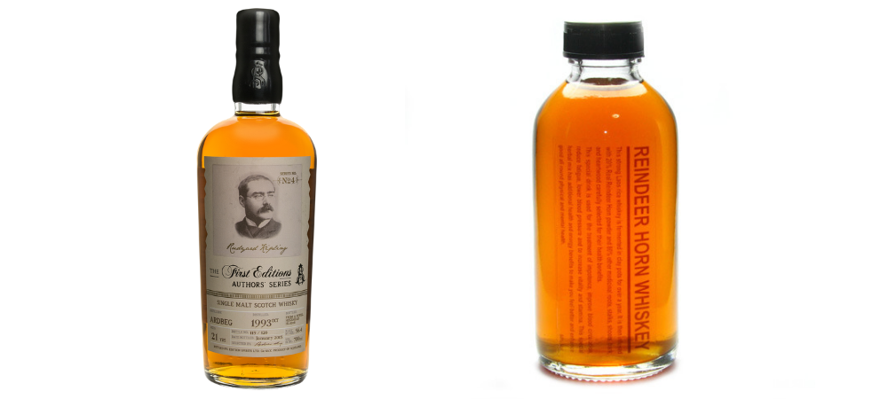 Author's Series Hunter Laing Whisky and Reindeer Whiskey