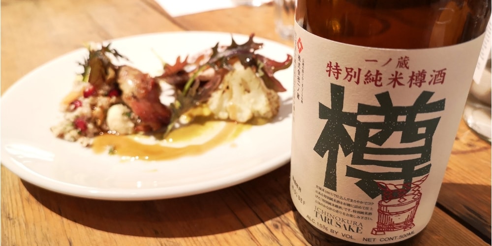 sake and food winerist