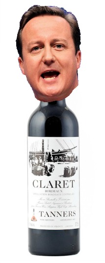 Party Leader Tasting Notes - Cameron as Claret