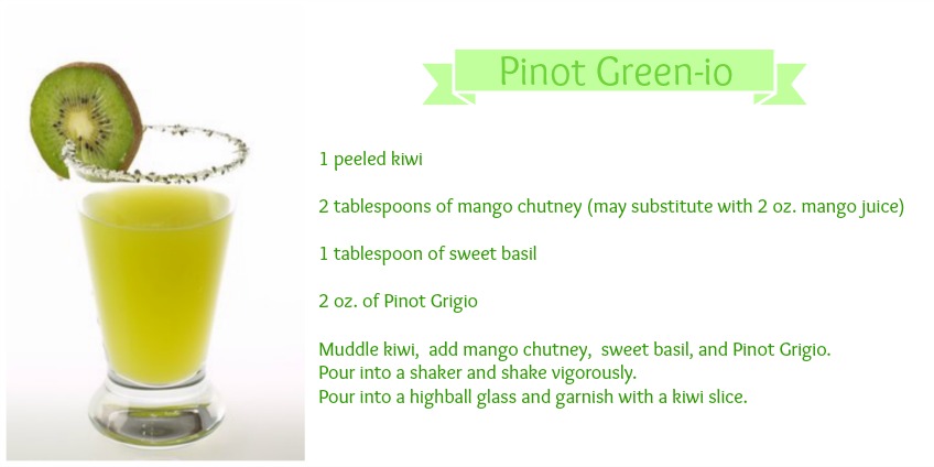 St Patrick's Day Wine Cocktails - Pinot Green-io