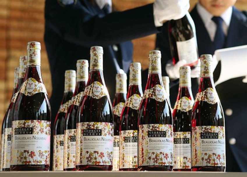 Beaujolais Bottles