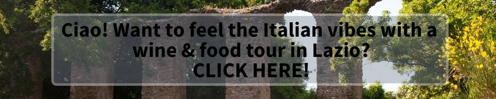 wine and food tour in Lazio winerist