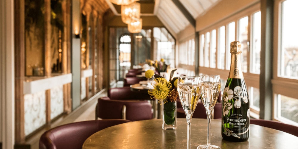 Champagne Bar at Harrods