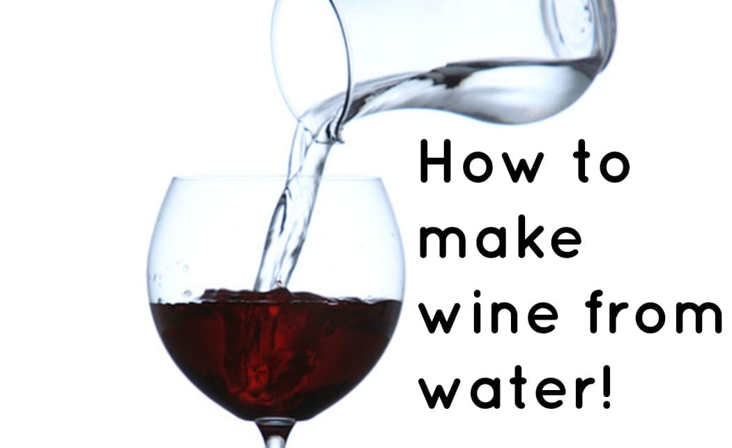 How to Turn Water Into Wine - Winerist Magazine : Winerist Magazine